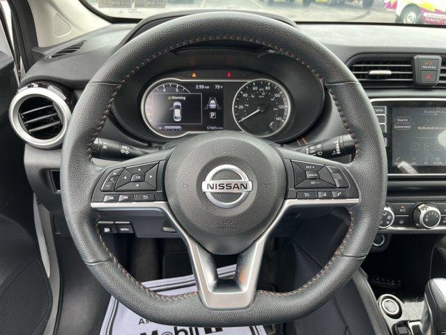 used 2021 Nissan Versa car, priced at $15,200