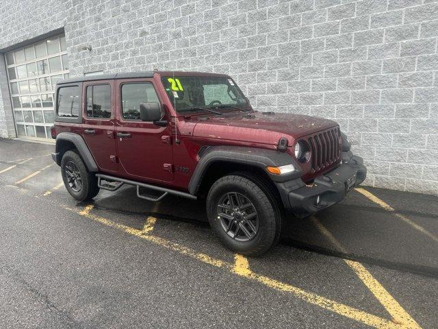 used 2021 Jeep Wrangler Unlimited car, priced at $33,211