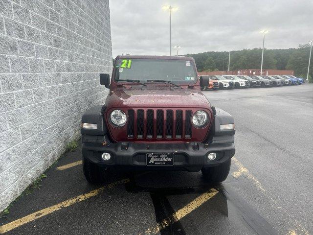 used 2021 Jeep Wrangler Unlimited car, priced at $33,211