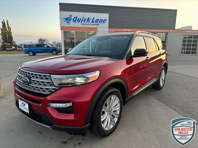 used 2022 Ford Explorer car, priced at $35,021