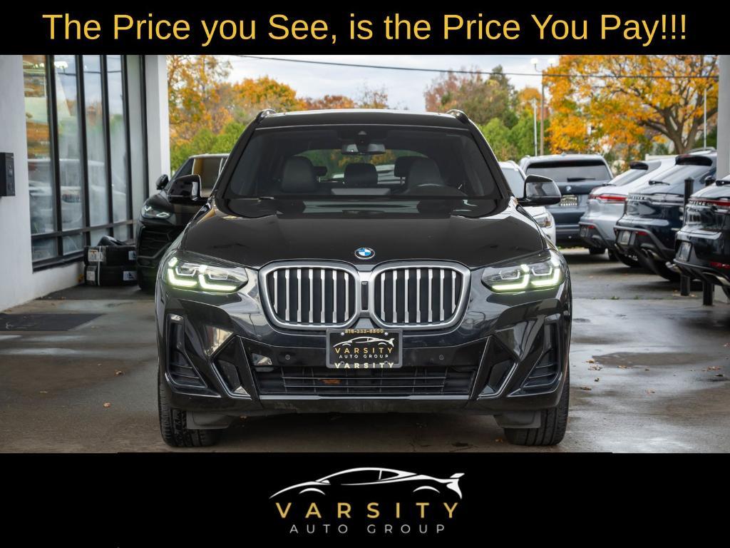 used 2022 BMW X3 car, priced at $24,998