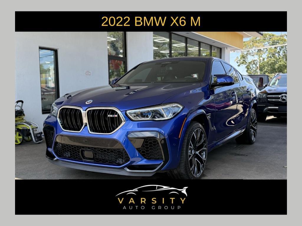 used 2022 BMW X6 M car, priced at $69,895