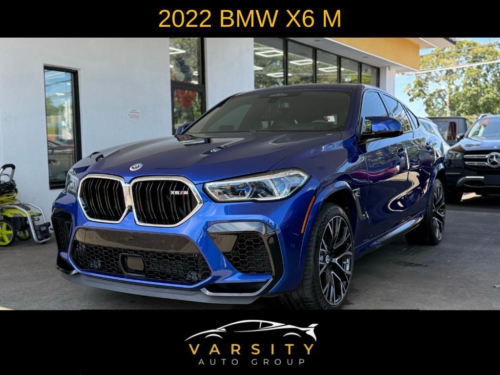 used 2022 BMW X6 M car, priced at $69,895