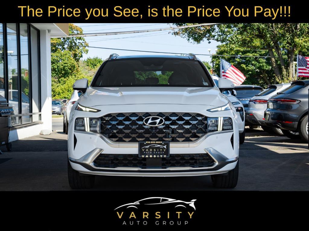 used 2022 Hyundai Santa Fe car, priced at $27,515