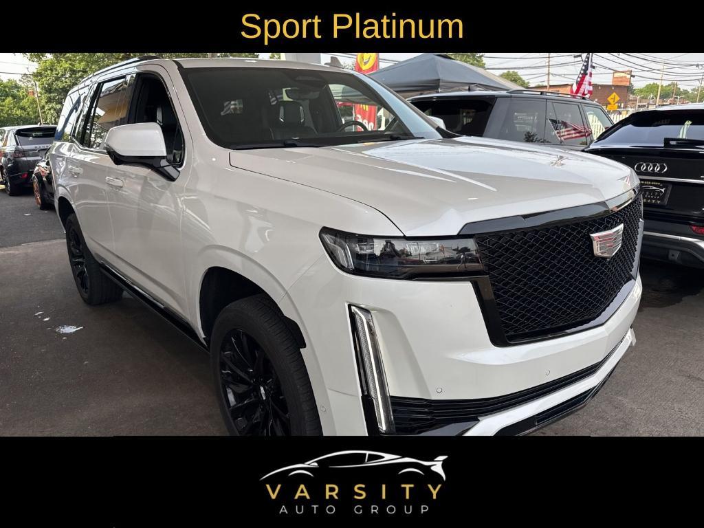 used 2021 Cadillac Escalade car, priced at $73,889