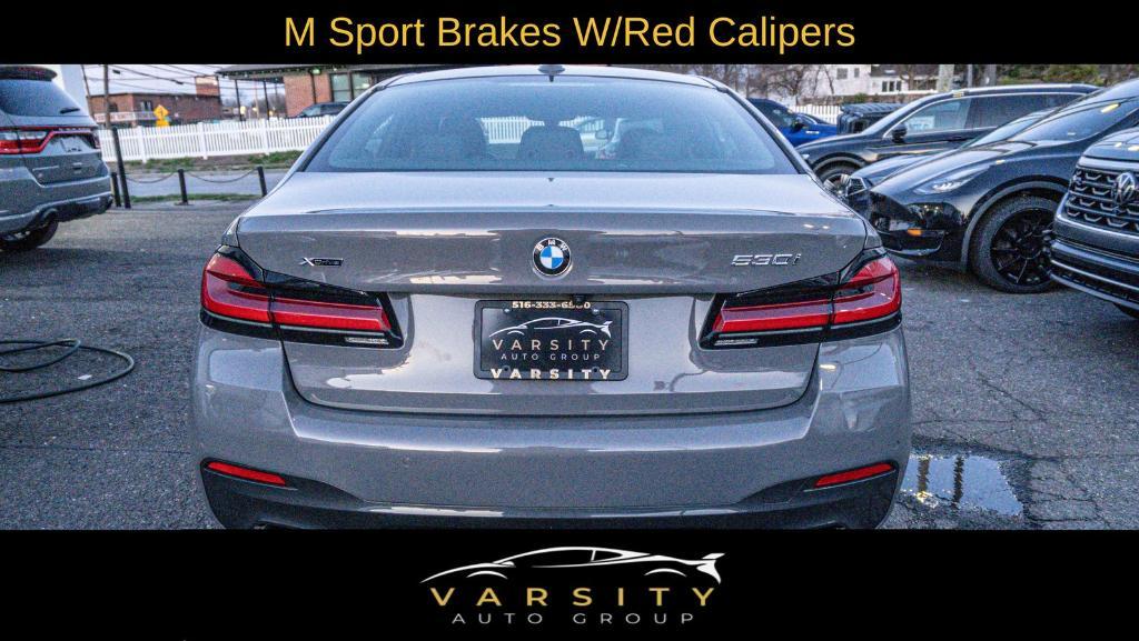 used 2022 BMW 530 car, priced at $36,988
