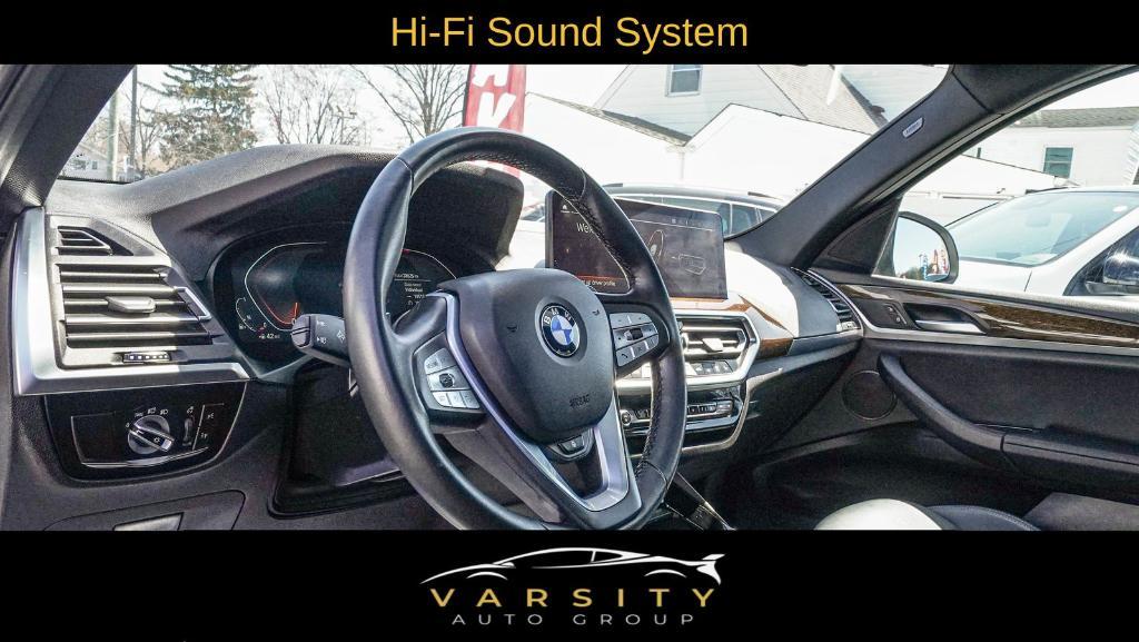 used 2022 BMW X3 car, priced at $32,493