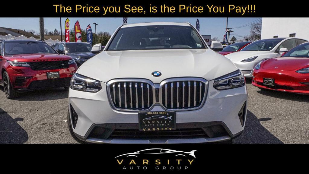 used 2022 BMW X3 car, priced at $31,472