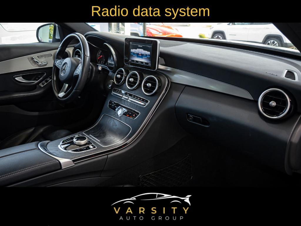 used 2018 Mercedes-Benz C-Class car, priced at $16,466