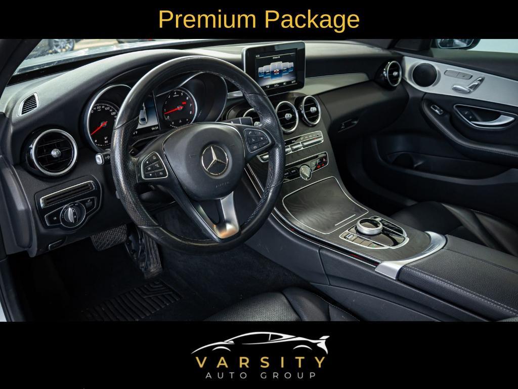 used 2018 Mercedes-Benz C-Class car, priced at $16,466