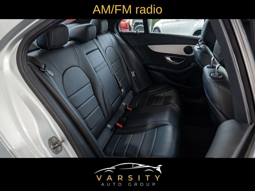 used 2018 Mercedes-Benz C-Class car, priced at $16,466