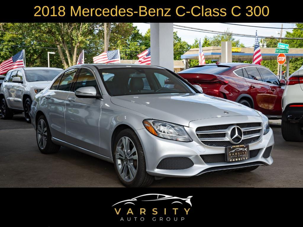 used 2018 Mercedes-Benz C-Class car, priced at $16,466