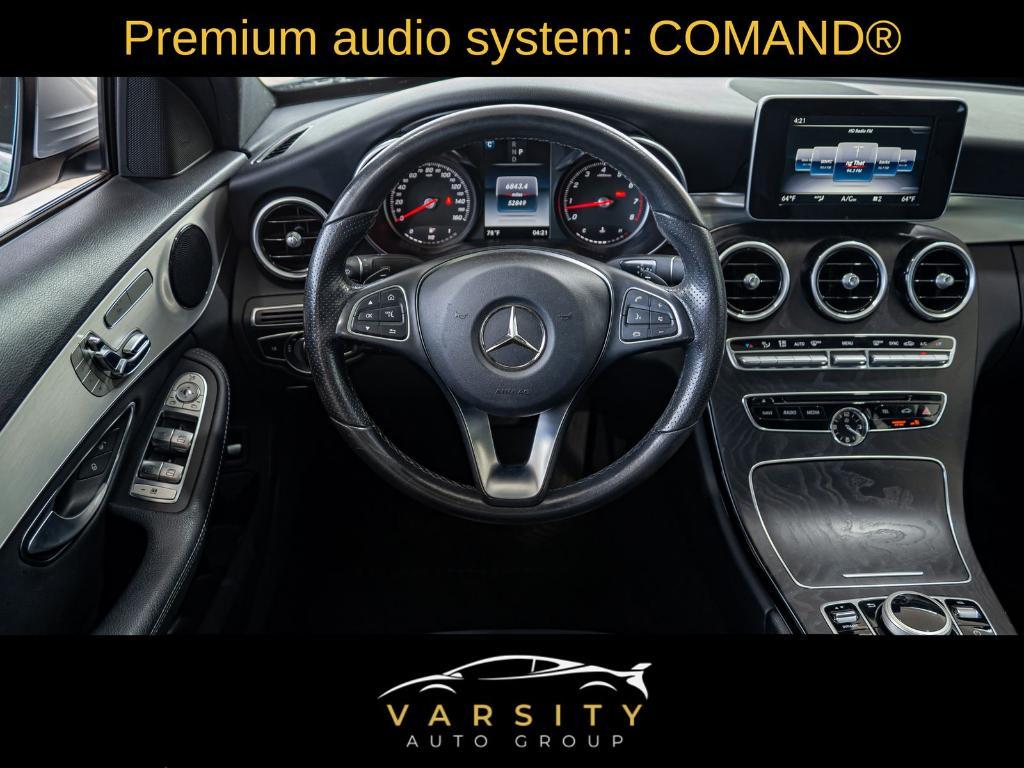 used 2018 Mercedes-Benz C-Class car, priced at $16,466