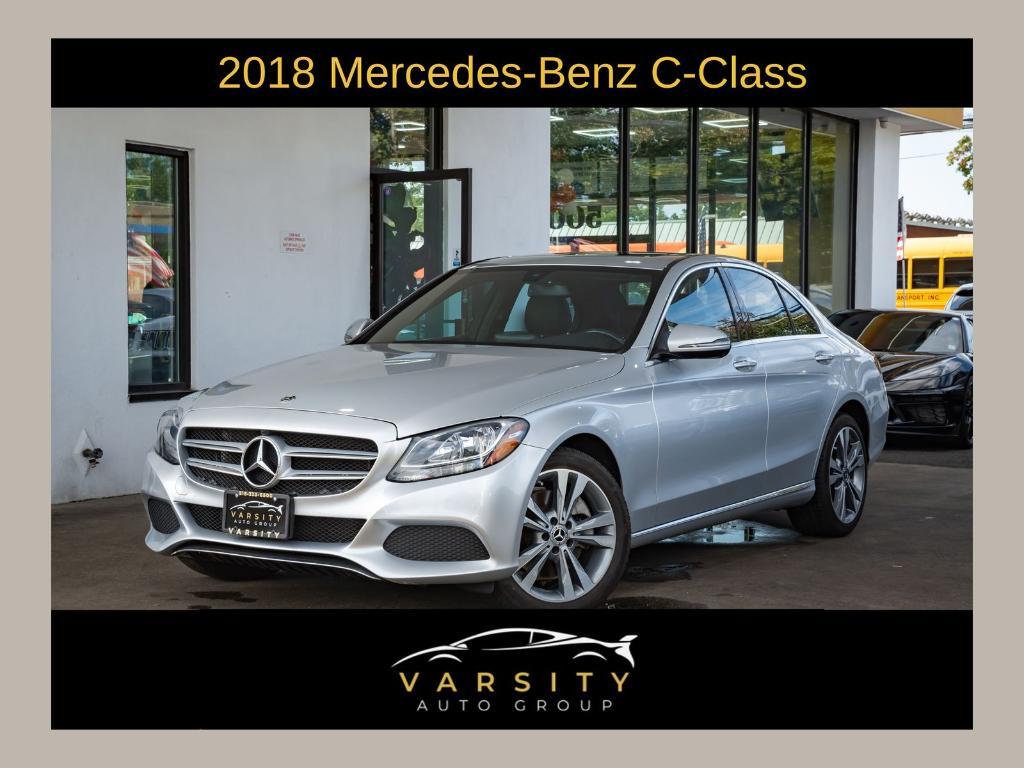 used 2018 Mercedes-Benz C-Class car, priced at $16,466