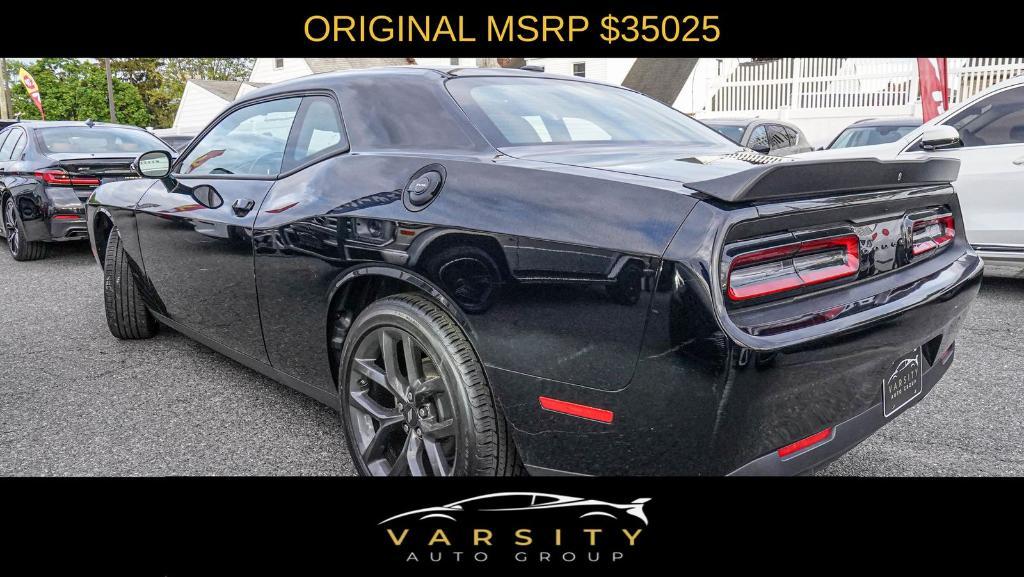 used 2022 Dodge Challenger car, priced at $21,988