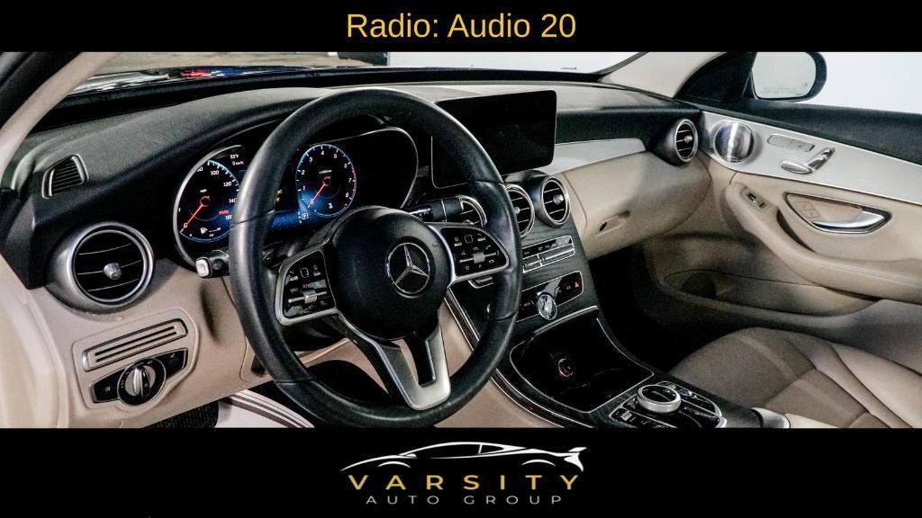 used 2021 Mercedes-Benz C-Class car, priced at $25,933