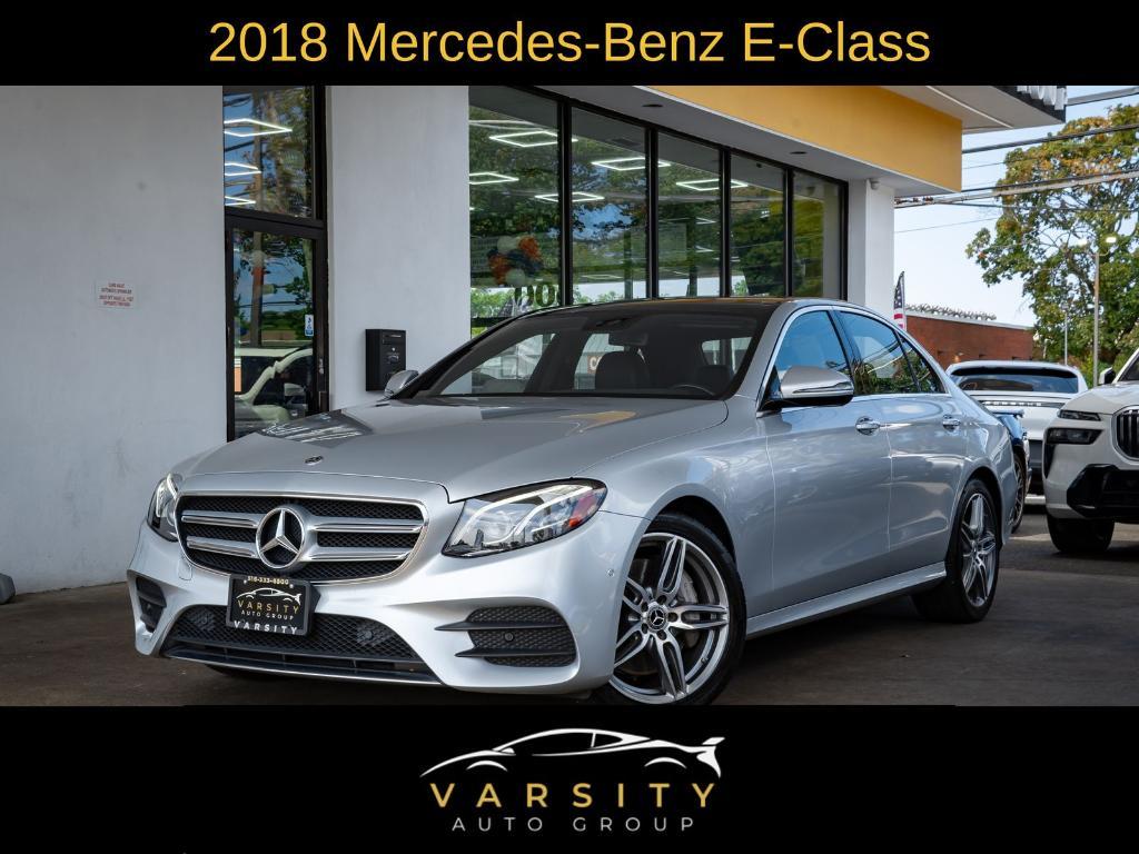 used 2018 Mercedes-Benz E-Class car, priced at $27,956
