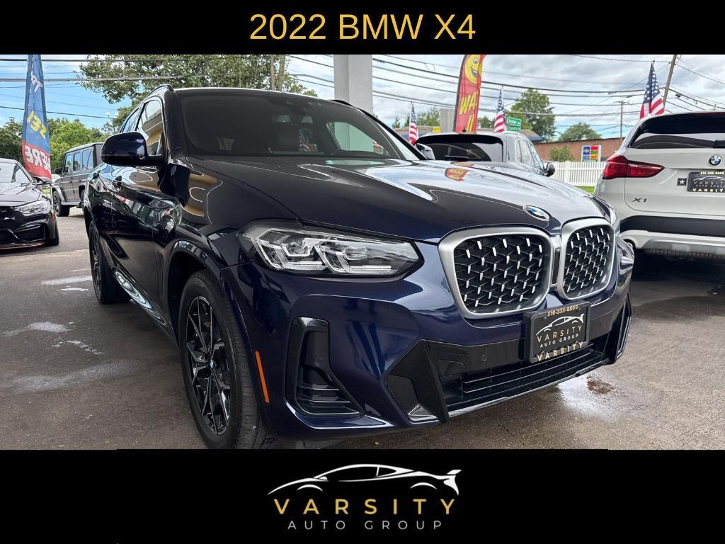 used 2022 BMW X4 car, priced at $39,495