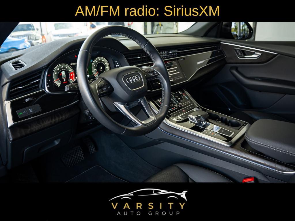 used 2021 Audi Q8 car, priced at $40,442