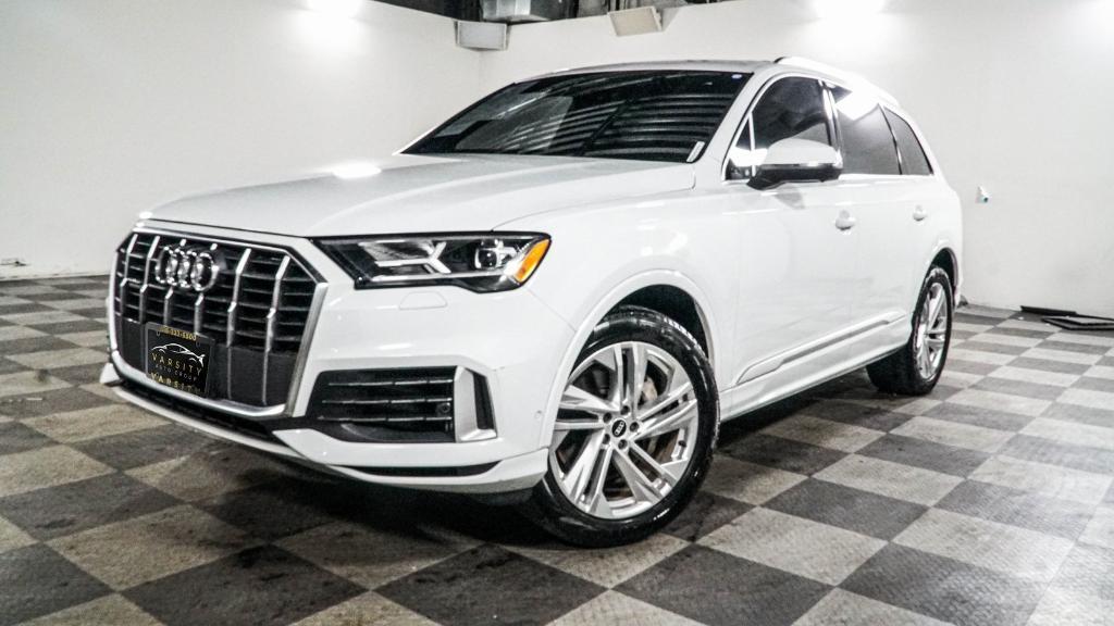 used 2021 Audi Q7 car, priced at $29,290