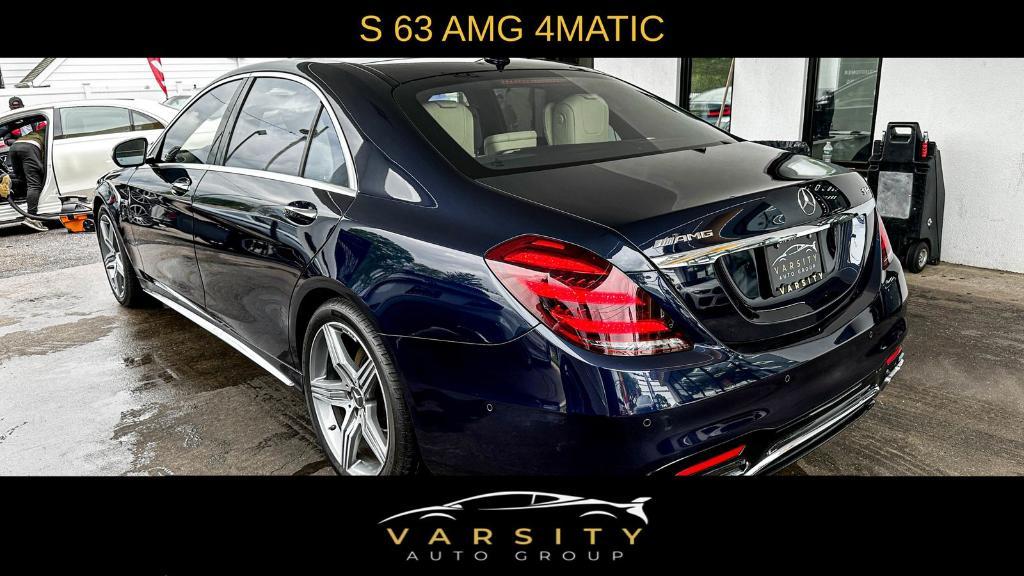 used 2020 Mercedes-Benz AMG S 63 car, priced at $78,998