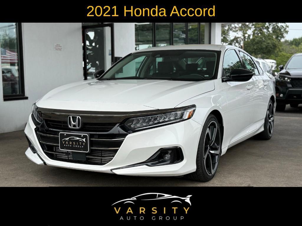 used 2021 Honda Accord car, priced at $21,294
