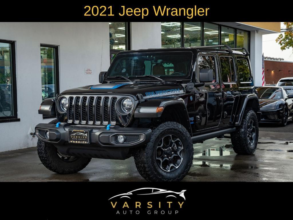 used 2021 Jeep Wrangler Unlimited 4xe car, priced at $29,970