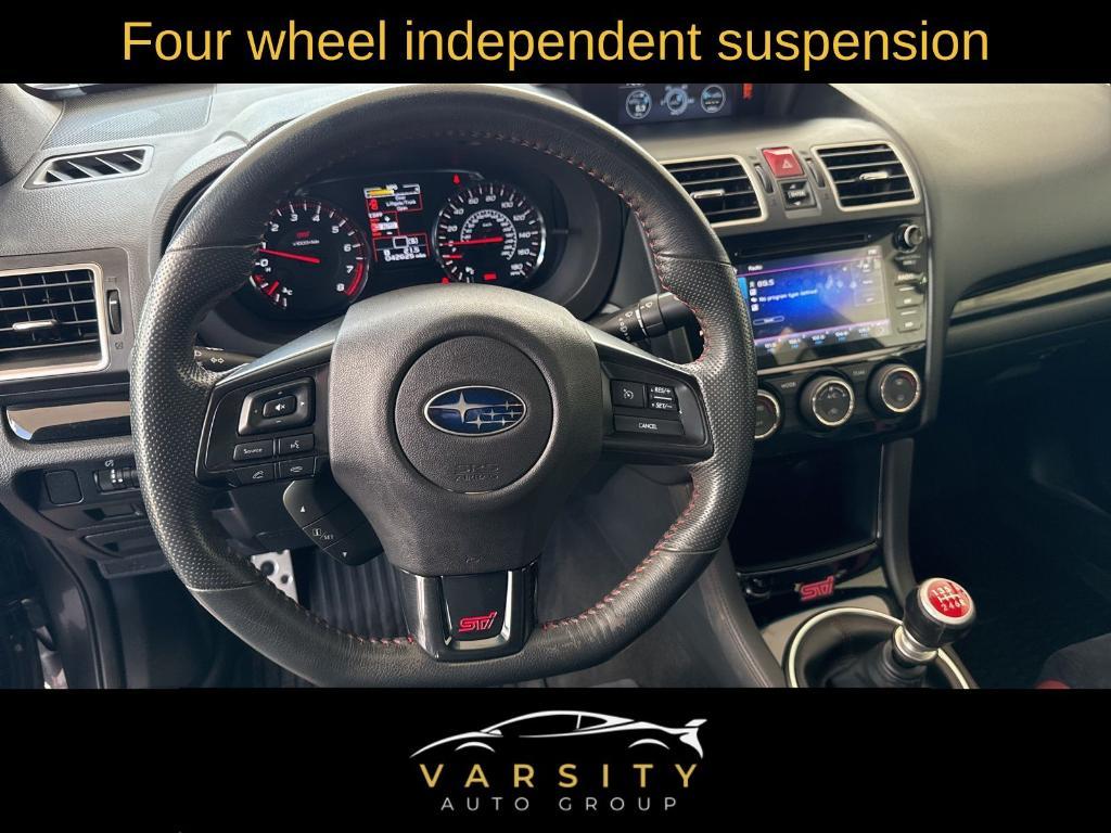 used 2020 Subaru WRX STI car, priced at $32,995