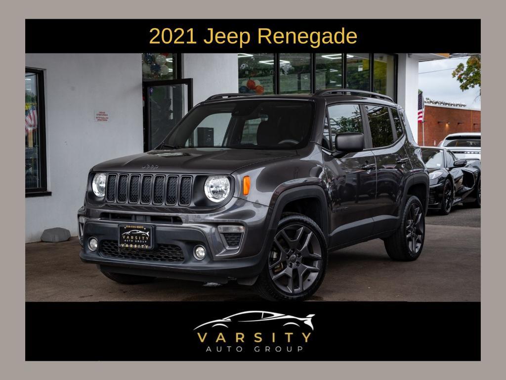 used 2021 Jeep Renegade car, priced at $17,714