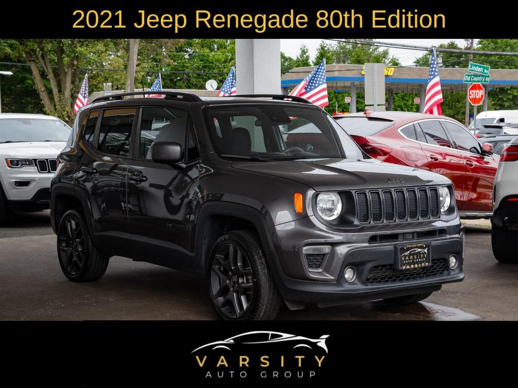used 2021 Jeep Renegade car, priced at $17,714