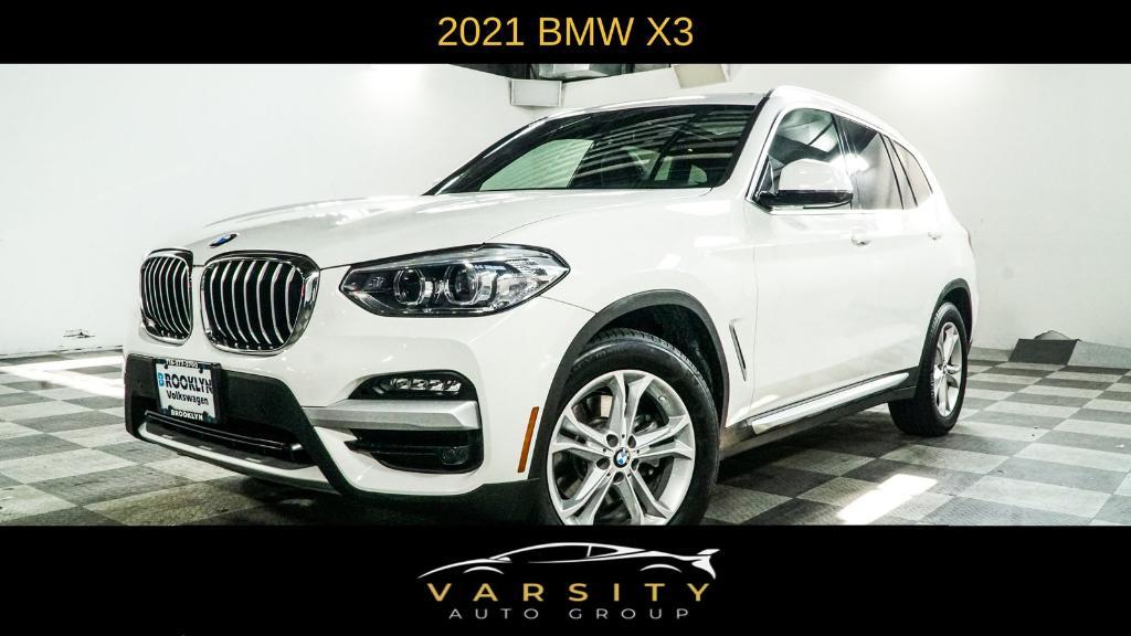 used 2021 BMW X3 car, priced at $28,388