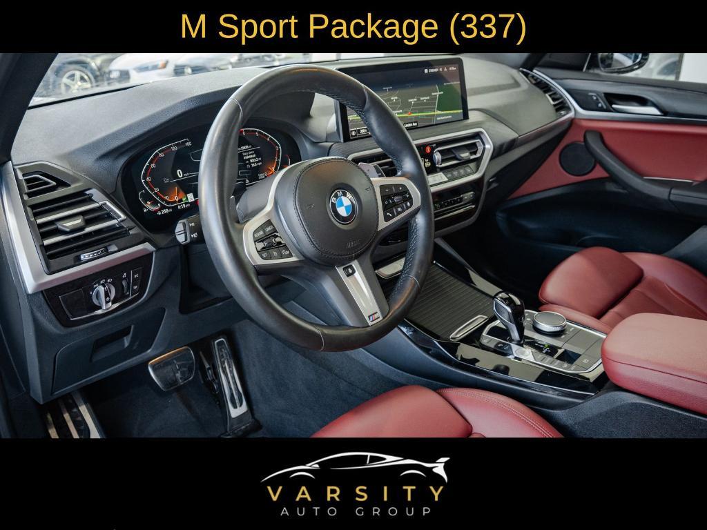 used 2022 BMW X3 car, priced at $32,991