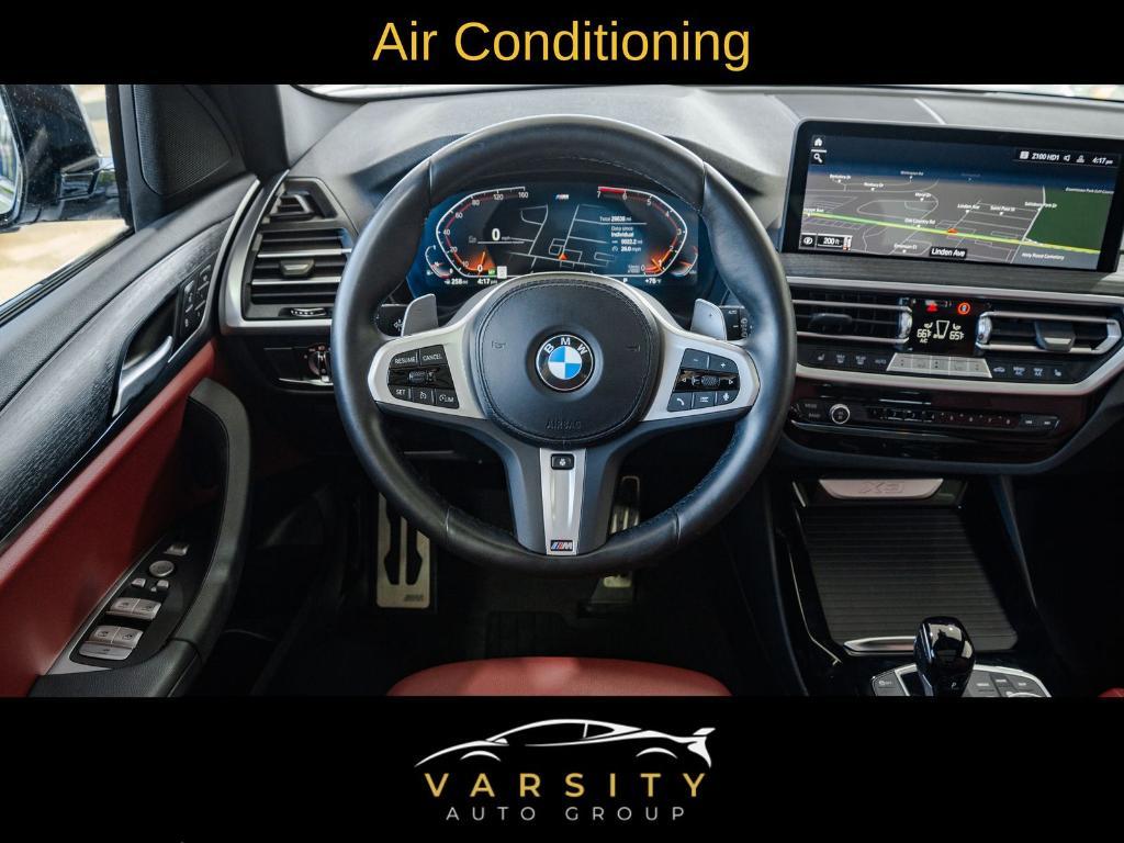 used 2022 BMW X3 car, priced at $33,599