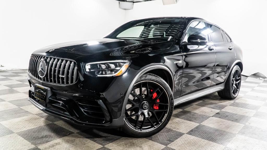 used 2021 Mercedes-Benz AMG GLC 63 car, priced at $53,995