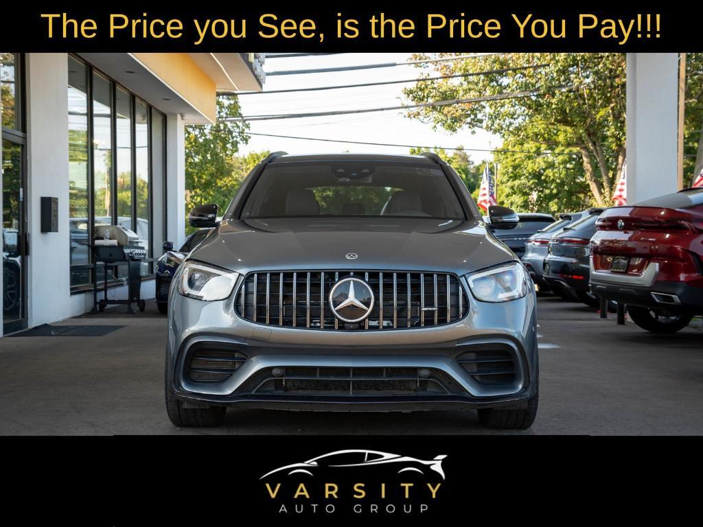used 2021 Mercedes-Benz AMG GLC 63 car, priced at $58,888