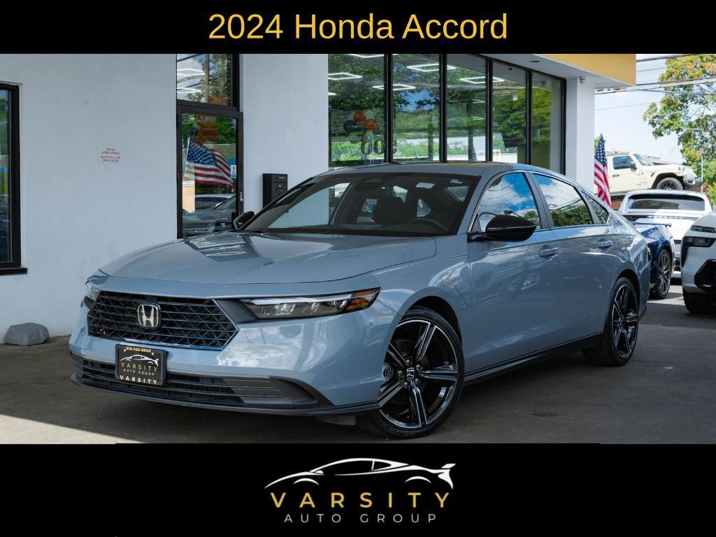 used 2024 Honda Accord Hybrid car, priced at $27,600