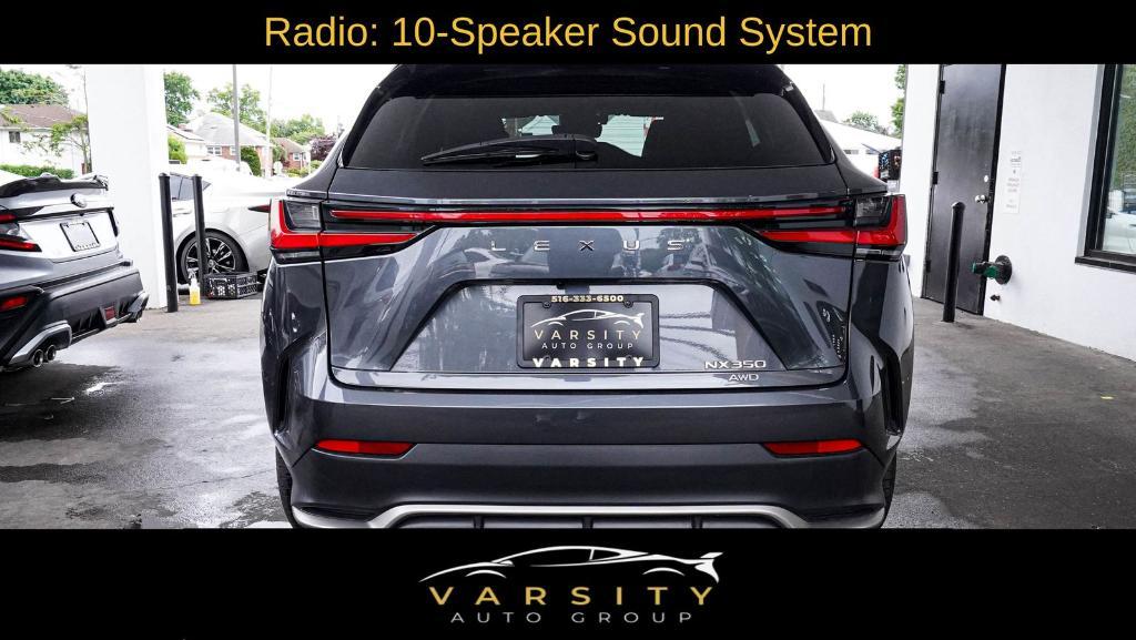 used 2022 Lexus NX 350 car, priced at $41,665