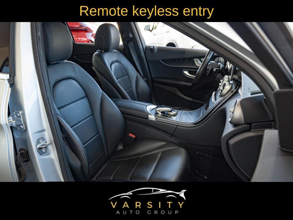 used 2018 Mercedes-Benz C-Class car, priced at $17,434