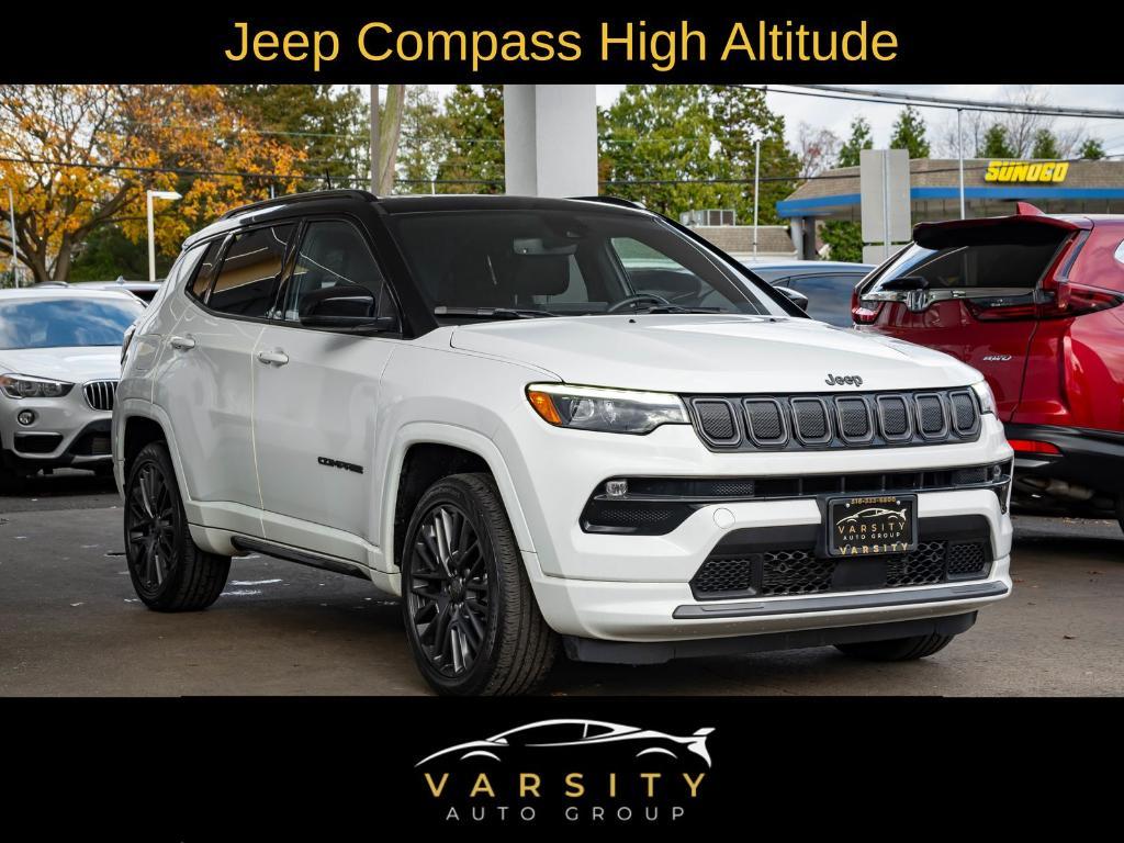 used 2022 Jeep Compass car, priced at $25,840