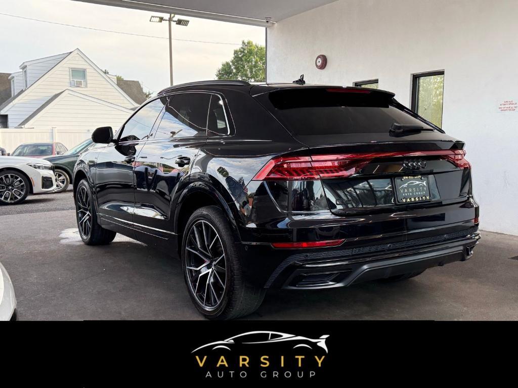 used 2020 Audi Q8 car, priced at $39,600