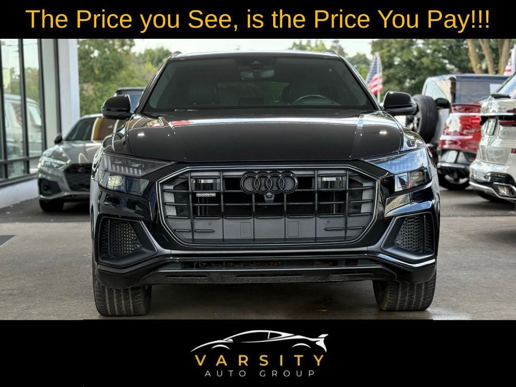 used 2020 Audi Q8 car, priced at $39,600