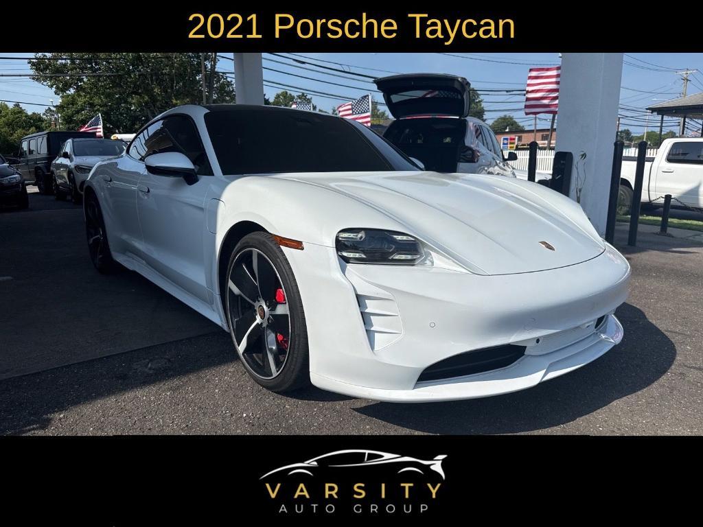 used 2021 Porsche Taycan car, priced at $55,273