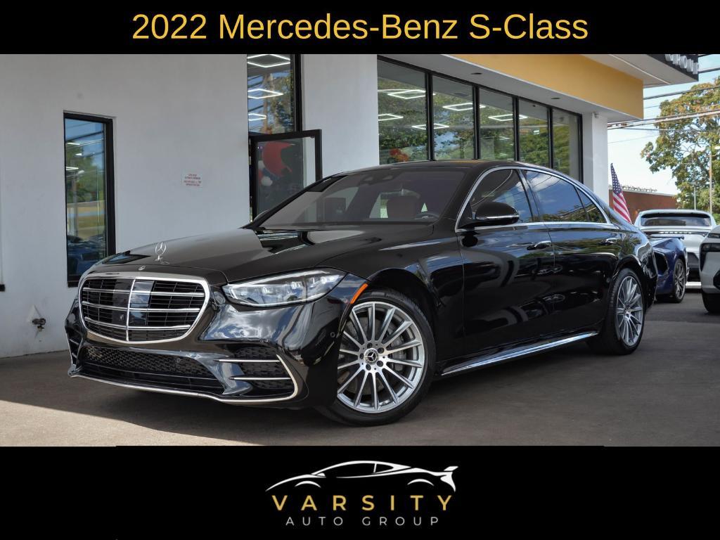 used 2022 Mercedes-Benz S-Class car, priced at $80,688