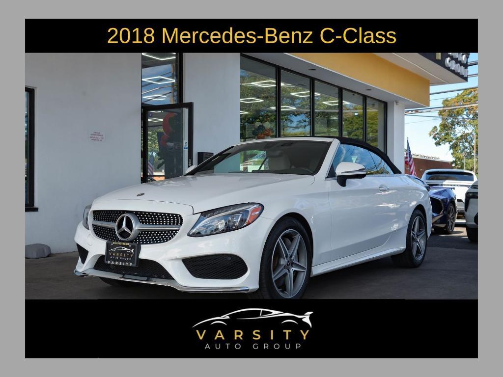 used 2018 Mercedes-Benz C-Class car, priced at $26,677