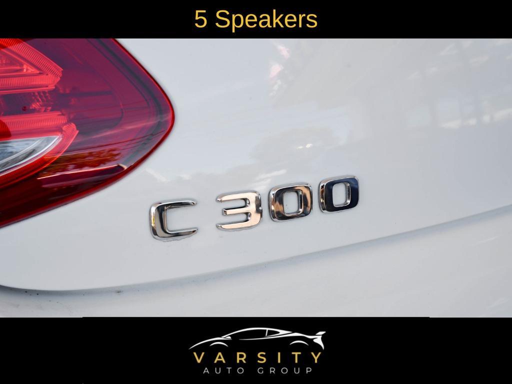 used 2018 Mercedes-Benz C-Class car, priced at $26,677