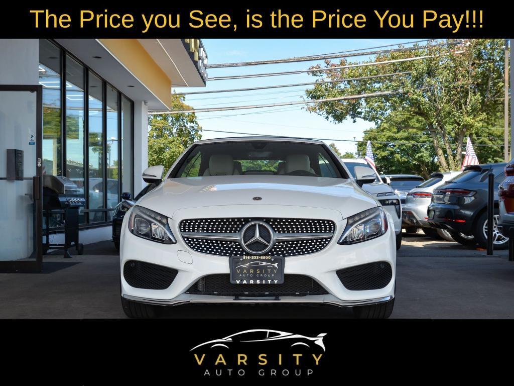 used 2018 Mercedes-Benz C-Class car, priced at $28,859