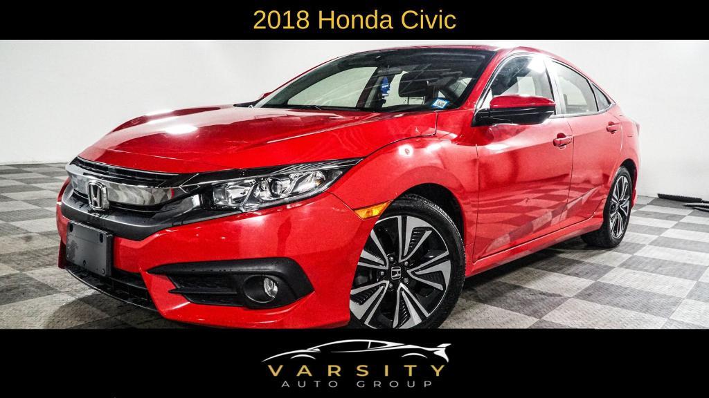 used 2018 Honda Civic car, priced at $15,995