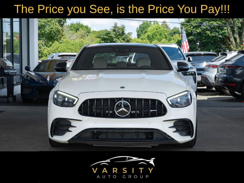 used 2022 Mercedes-Benz AMG E 53 car, priced at $53,459