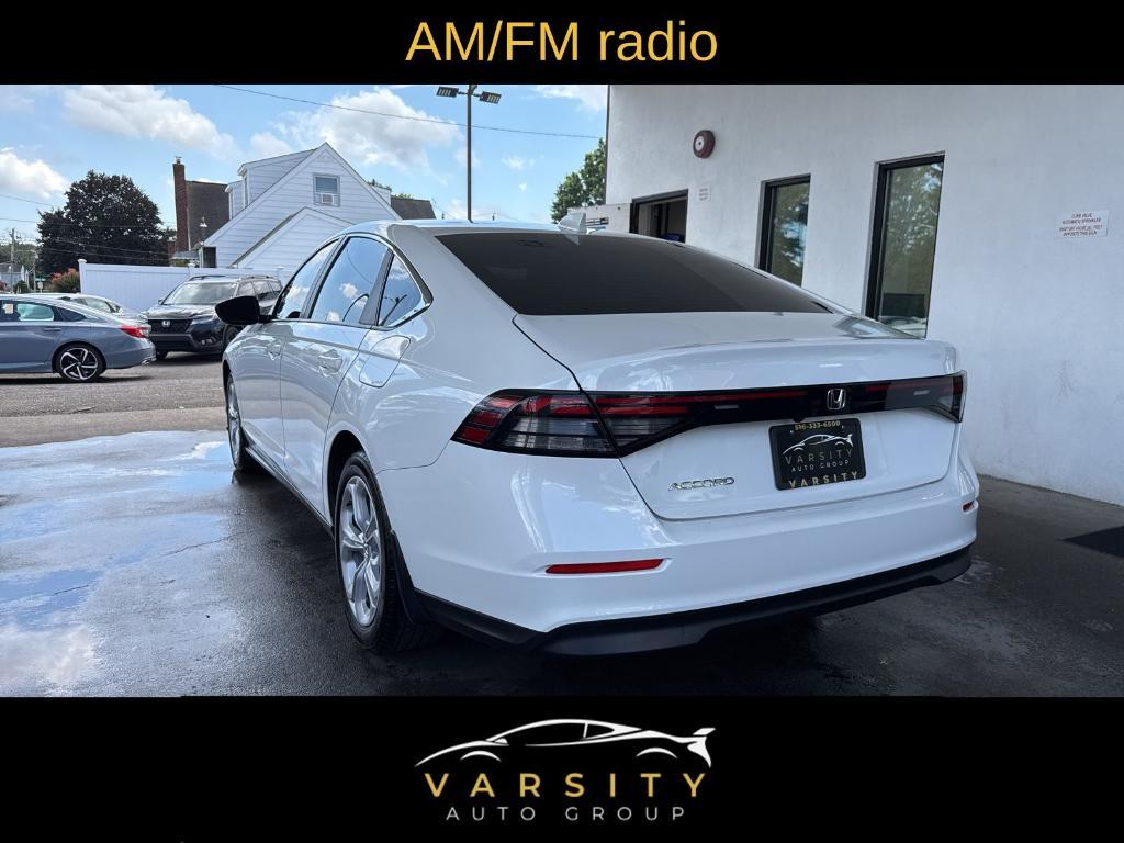 used 2025 Honda Accord car, priced at $24,360