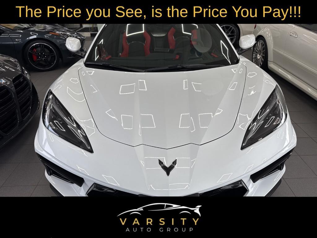 used 2024 Chevrolet Corvette car, priced at $88,480